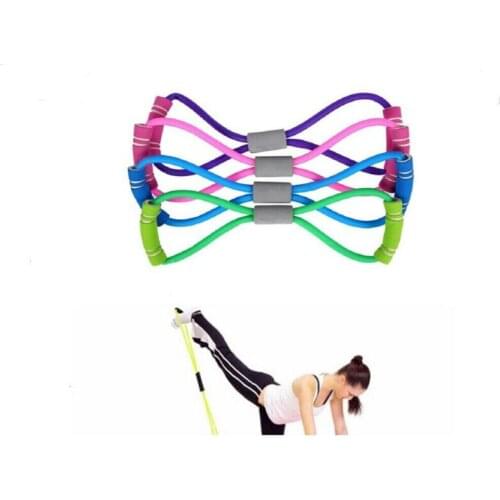 Woman Resistance Yoga Belts Workout Bands Set Loop Exercise Yoga Elastic Fitness Gym Training Excercising Tools