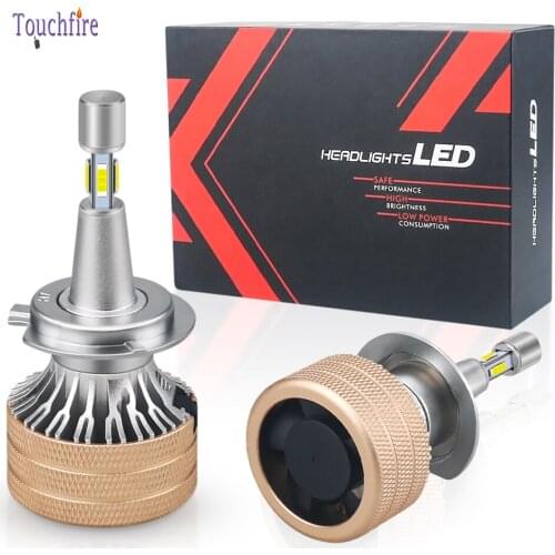 2Pcs 100W H7 H4 Led Canbus 4Sides CSP High Power Headlight Bulbs H1 H8 9005 9006 Hb3 Hb4 9012 Led Car Light Turbo Lamp 360 12V