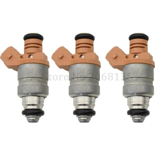 3PCS Fuel Injector Fits Daewoo Chevrolet Matiz spark 0.8i and 1.0i 98-10 ADG02801 96351840 96518620 96620255