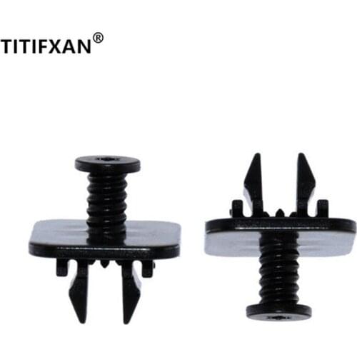 5PCS Auto rear bumper screw fastener for Skoda Rapid for VW Jetta Bora Golf Lamando Touran Tiguan Santana deflector clips