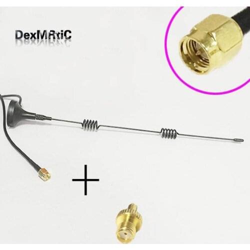 3G Antenna 5dBi 800-2170 MHZ magnetic base 3M extension cable SMA male +SMA Female switch TS9 Male RF Coax Adapter convertor