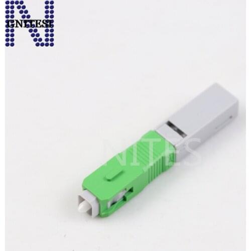 Free shipping!100pcs/lot high quality SC-APC Fast connector FTTH Optic Fiber Quick Cold APC/SC SC-APC 0.2 dB single mode