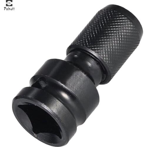 Hot 1/2 inch Square To 1/4 inch Hex Ratchet Socket Wrench Socket Adapter Spanner Set Drive Converter Impact Tool