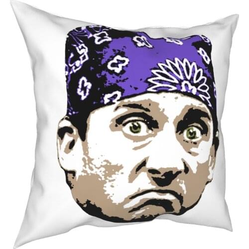 The Office Michael Scott Pillowcase Home Decorative TV Show Cushions Throw Pillow for Car Polyester Double-sided Printing