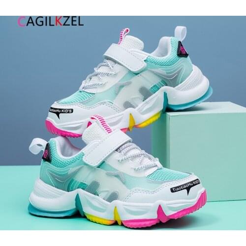 CAGILKZEL 2020 Autumn Children Sneakers Comfortable Kids Shoes For Girl Fashion Casual Sports Shoes Girls Sneakers Running Shoes