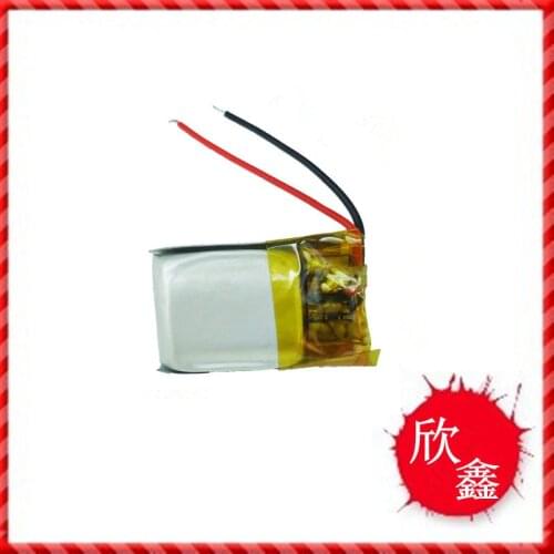 Polymer lithium battery 401020 80mAh 3.7V 20x10x4.0mm Bluetooth headset mini device