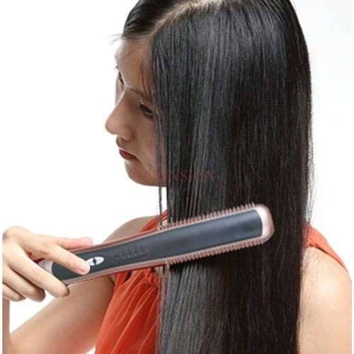 Straight hair comb does not hurt hair straightener hair curler straight volume dual-use inner buckle ironing board curler splint