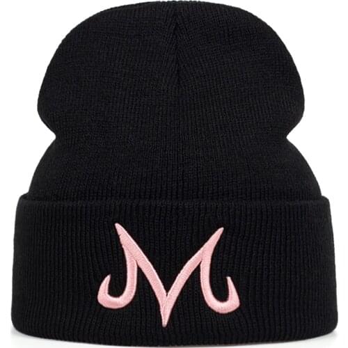 2019 new High Quality Brand Majin Buu winter hat Cotton Knitted Hat For Men Women Hip Hop Beanies cap hats Bone Garros