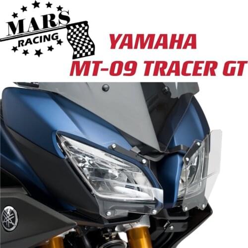 Motorcycle Headlight Protection Protector Headlight Film Guard Front Lamp Cover For YAMAHA MT09 TRACER GT 2018 2019 2020