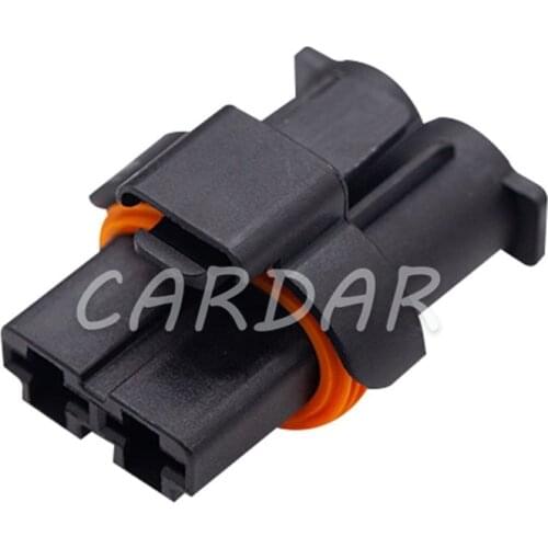 1 Set 2 Pin Car Electronic Fan Plug Waterproof Automotive Socket For Peugeot Citroen