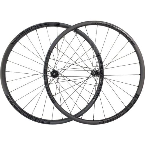 1200g 29er MTB XC 30mm asymmetric BOOST carbon wheels clincher tubeless center lock straight pull wheelset 110mm 148mm 24 Holes