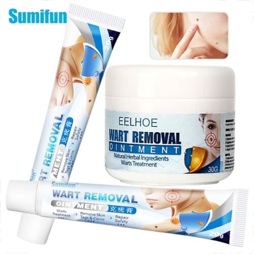 2types Skin Tags Warts Remover Cream Face Body Tag Remval Herbs Ointment Foot Corn Antibacterial Plaster Skin Beauty Health Care