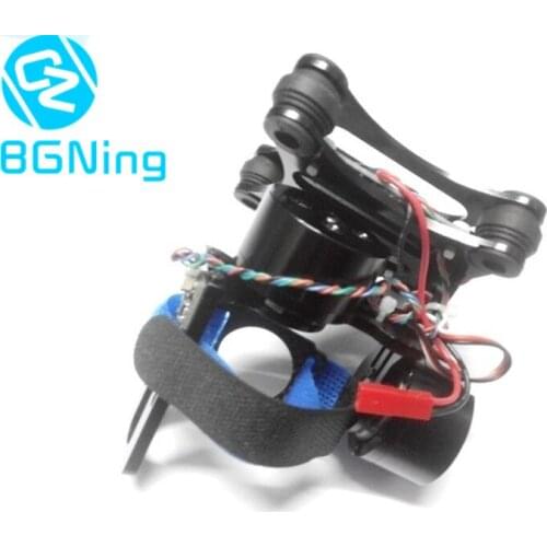 Aluminum Gimbal Camera Mount PTZ with Brushless Motor Controller for Gopro 2/3/3+ for DJI Phantom FPV Drone Spare Parts Black