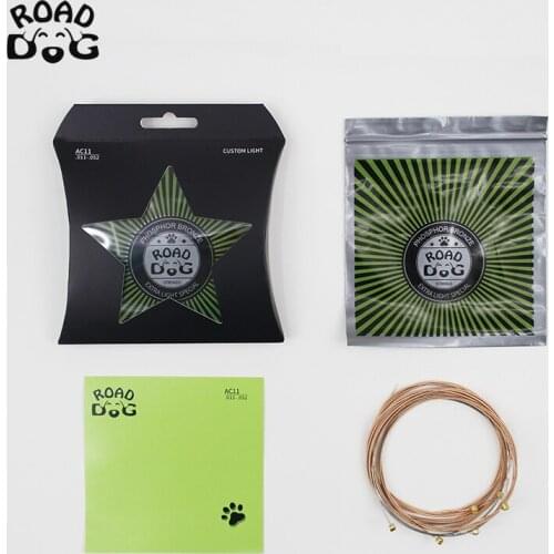 Road Dog AC11 Phosphor Bronze Acoustic Guitar Strings Set Extra Light