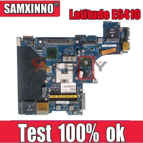 Original laptop Motherboard For DELL Latitude E6410 Mainboard CN-08885V 08885V LA-5471P QM57