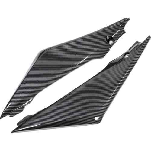 Pair Motorcycle Carbon Fiber Fuel Gas Tank Side Cover Fairing For Suzuki GSX-R 1000 2005-2006