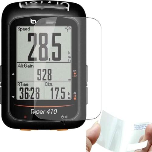 3pc Clear Screen Protector Cover Protective Film For Bryton Rider 410 405 450 R405 R410 R450 GPS Bike Ride Computer Navigator