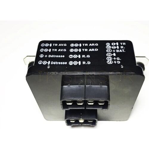 1 PC Relay, hazard lights 5010149149 739012 Voltage [V]:24 Switching Capacity [W]:21 Number of Poles:14 Fastening Type:Flange