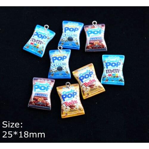 Cute Candy Charms Bracelets Necklace Earring Jewelry Making Flat Back Cabochon Pendants