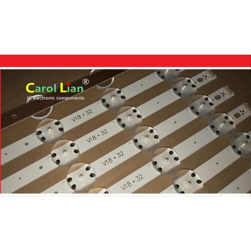 New 20PCS/lot 8LED(3V) 660mm LED backlight strip for LG 32inch TV 6916L-3148C V18 32 V18 DRT 3148
