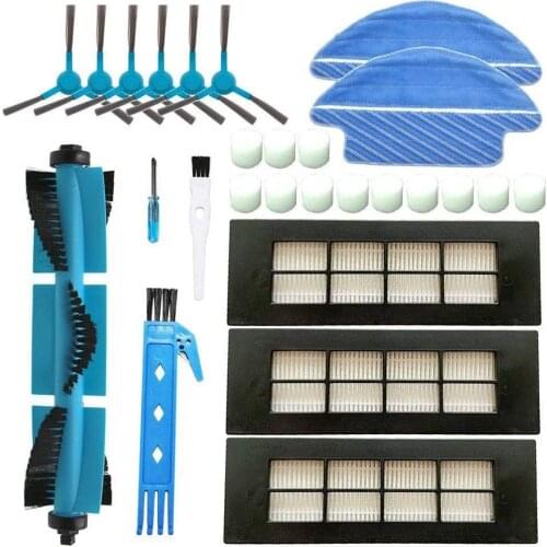 Vacuum Cleaner Replacement Accessories Brush Filters Replacement Kit Side Brush Accessory Set For Home Cleaning Sweeper#G4