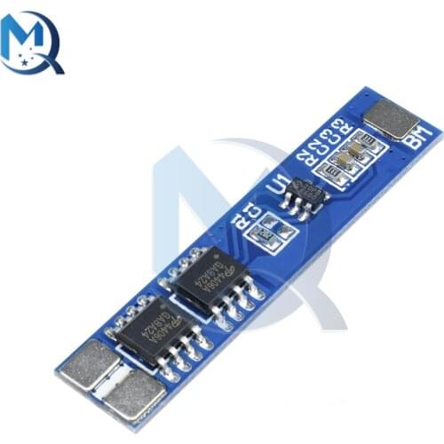 2S 5A 7.4/8.4V Lithium ion Battery 18650 Charger Protection Board Pad Module BMS Over Charge-Discharge Protection For Lipo Cell