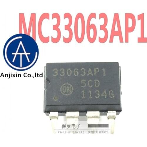 10pcs 100% orginal new real stock Power management chip MC33063AP1 33063AP1 DIP-8