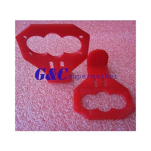 10PCS RED Cartoon Ultrasonic Sensor Fixed Bracket for HC-SR04 Ultrasonic diy electronics
