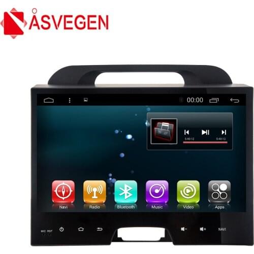 Asvegen 10.2 inch 2 Din Quad Core Android 7.1 Car Auto Audio Radio Multimedia Player GPS Navigation For KIA Sportage 2011-2015