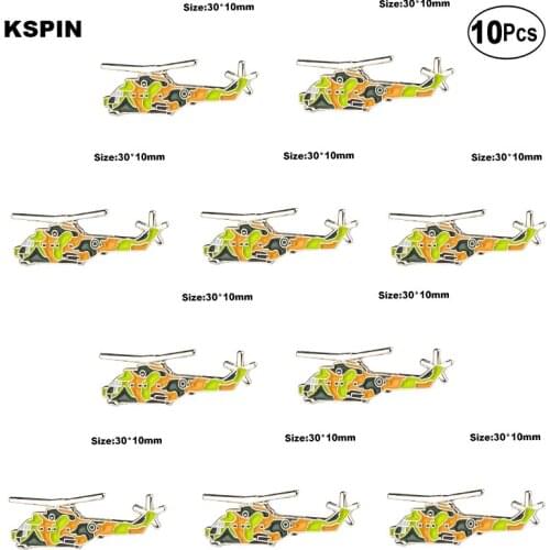 Battle Plane Badge Lapel Pin Flag badge Brooch Pins Badges 10Pcs a Lot