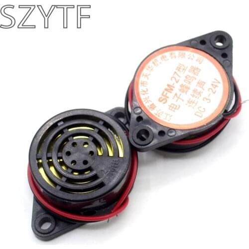 DC3-24V Industrial Continuous Sound Electronic Alarm Buzzer 85dB Discount 50