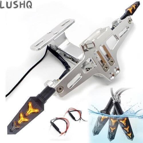 Motorcycle License Plate Holder Frame For DUCATI monster 900 hypermotard 821 monster 600 monster 1000 748 monster s4r