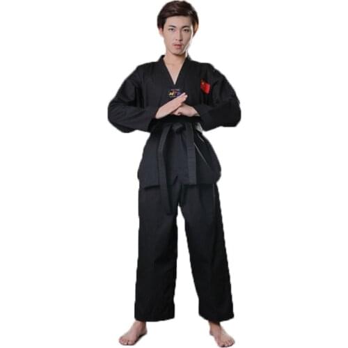 High quality Cotton Mooto taekwondo dobok children adult WTF Taekwondo suit clothing Taekwondo Uniform Karate sanda Clothes T08