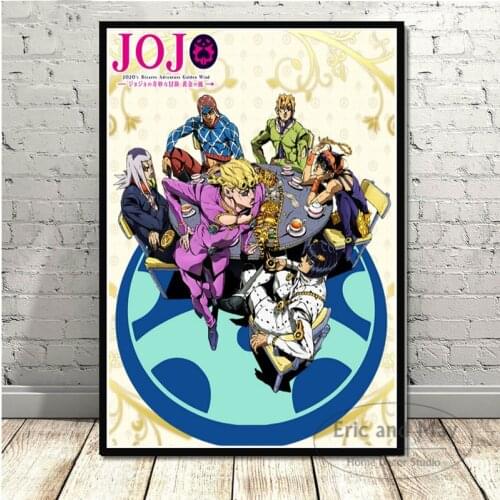 JoJo s Bizarre Adventure Hot Japan Anime Action Wall Art Picture Posters and Prints Canvas Painting for Room Home Decor