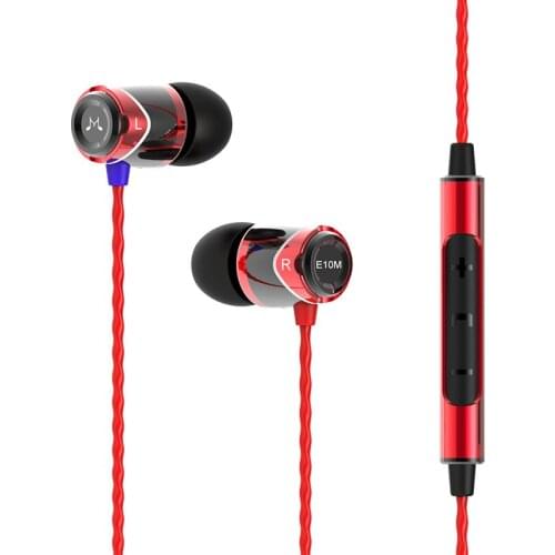 New SoundMAGIC E10M wire headset with wheat-ear earphones hifi moving coil ear For Portable Media Player Mobile Phone