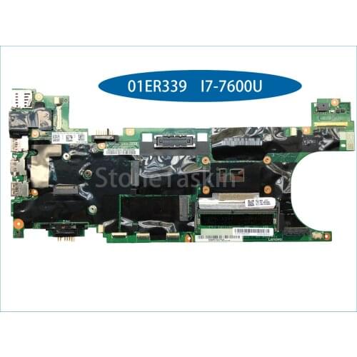 Original FRU for Lenovo Thinkpad T470S Laptop Motherboard 01ER339 I7-7600U DDR3 100% Tested