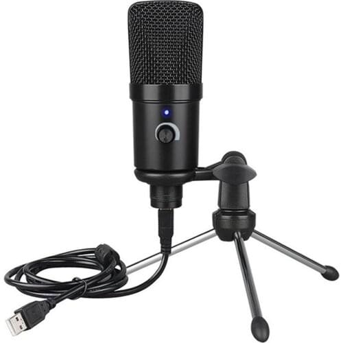 USB Microphone Professional Condenser Microphones For PC Computer Laptop Recording Studio Singing Gaming Streaming