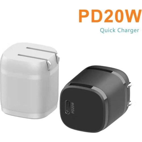 Charger manufacturers 20 w new PD quick charge PD head 5 v3a 9 v2. The 22 a mini recharge the battery