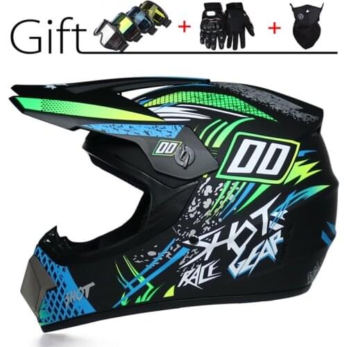 Riding Helmet Full Face Helmet Off-road Motorcycle Helmet Downhill DH Racing Motorcycle AM Mountain Bike Capacete Moto Casco