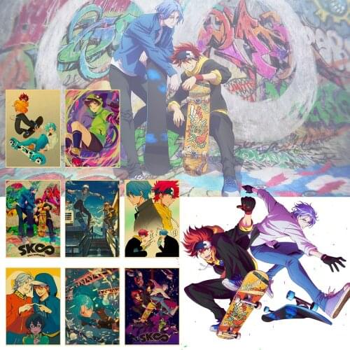 SK8 The Infinity SK EIGHT Reki Kyan Langa Hasegawa Miya Anime Posters Canvas Painting Wall Decor Wall Art Picture Home Decor