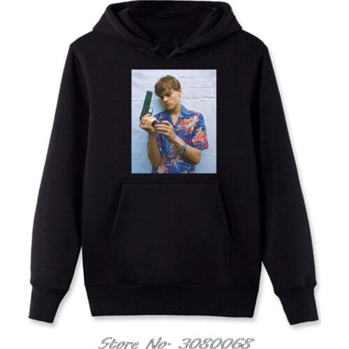 Hoodies "leonardo Dicaprio Romeo Movie" The Happiness Is Han My Hooded New Men Zipper Fleece Sweatshirts Streetwear