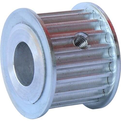 5M-26T Pulley, Bore 8/10/12/14/15/16/17/19/20/22/25mm, Aluminum Pulley Wheel, Slot Width 26mm, For Width 25mm 5M-rubber Timing