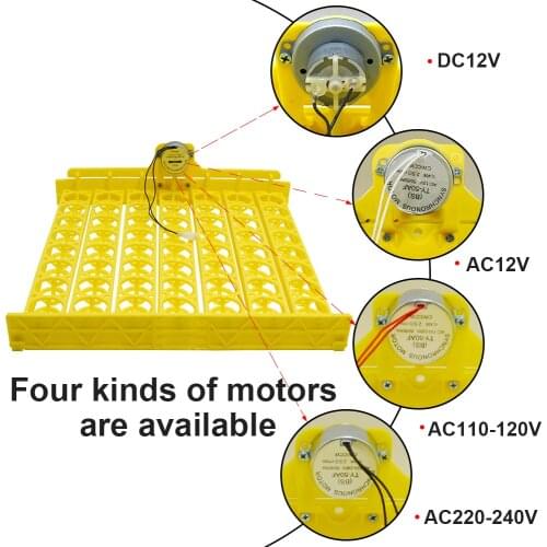 56 Eggs Incubator Eggs Automatic Incubator Incubator motor Turn Tray Poultry Incubation Equipment Farm poultry Hatching device