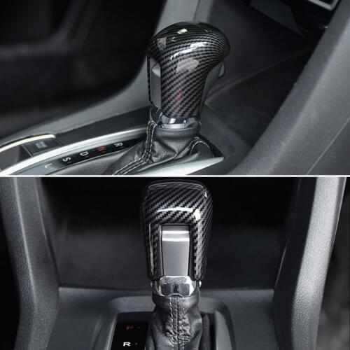 ABS Gear Shifter Gear Protector Head Cover Cover Modification for Honda Civic 10th 2016 2017 2018 2019 Car Accessories Car Decor
