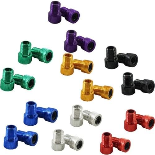 Valve Adapter Pump Convert 4Pcs Presta To Schrader-Copper Valve Adaptor Wheels Gas Nozzle Tube Tools Bike Bicycle Accessories