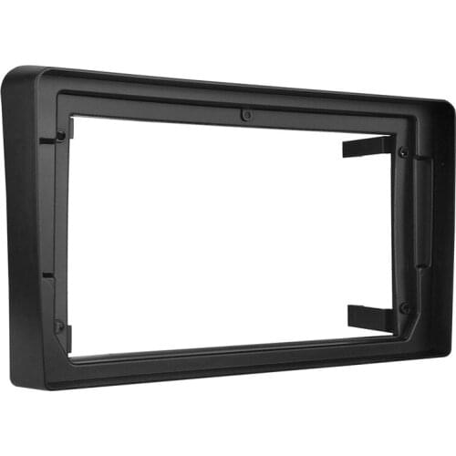 NEW-2Din Car Radio Fascia for A3 2008-2012 DVD Stereo Frame Plate Adapter Mounting Dash Installation Bezel Trim Kit