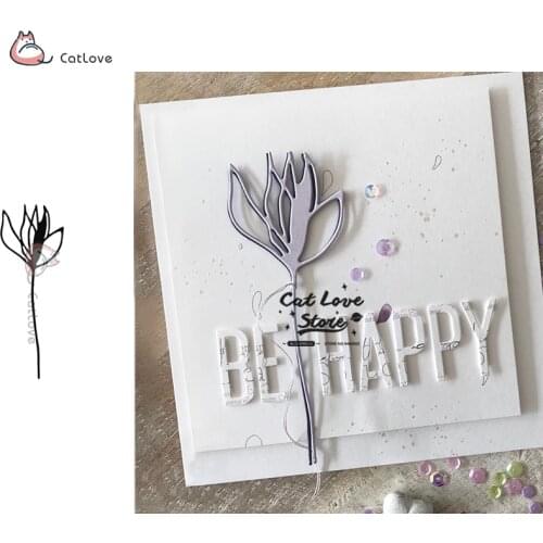 Flower Plant Metal Cutting Dies Stencils For DIY Scrapbooking Paper Card Decorative Craft Dies Embossing Die Cuts New 2019