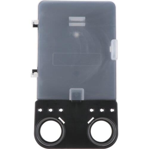 Premium Golf Scorecard Holder Cart Keeper Clear Stroke Counts Pencil Clips