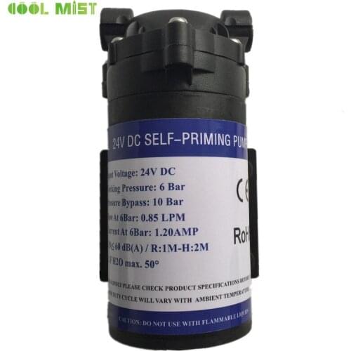 H0002 Total 5pcs Quality quiet self-priming 24V DC water mist pump 0.85L/min, ship fast express to Brazil