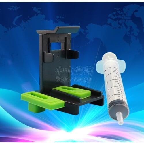 INK WAY Ink Cartridge refill tool,Ink Cartridge Clamp for Canon PG40 CL41 etc